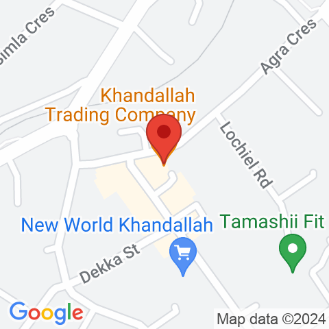 Map of Khandallah Trading Company