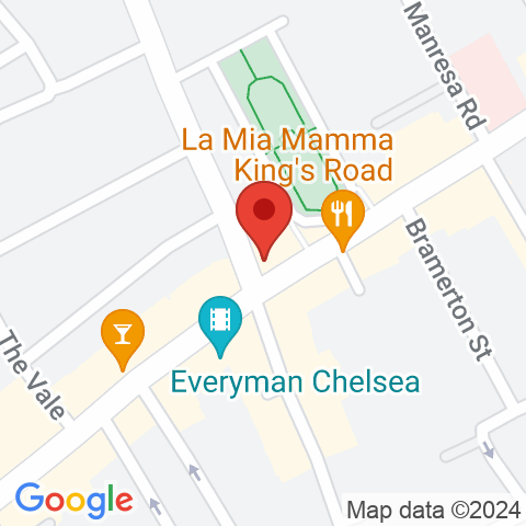 Map of The Cadogan Arms