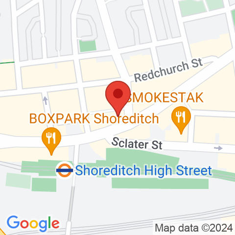 Map of Roxanne Bar London
